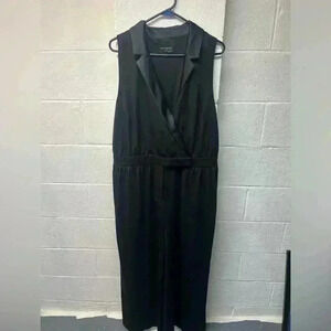 Lane Bryant black jump suit